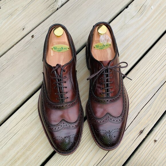 Allen Edmonds Mcallister Wingtip Size 8.5 3E - Picture 1 of 7